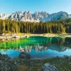Acrylglasbild BERGSEE