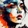 Acrylglasbild GRAFFITI SCHÖNE