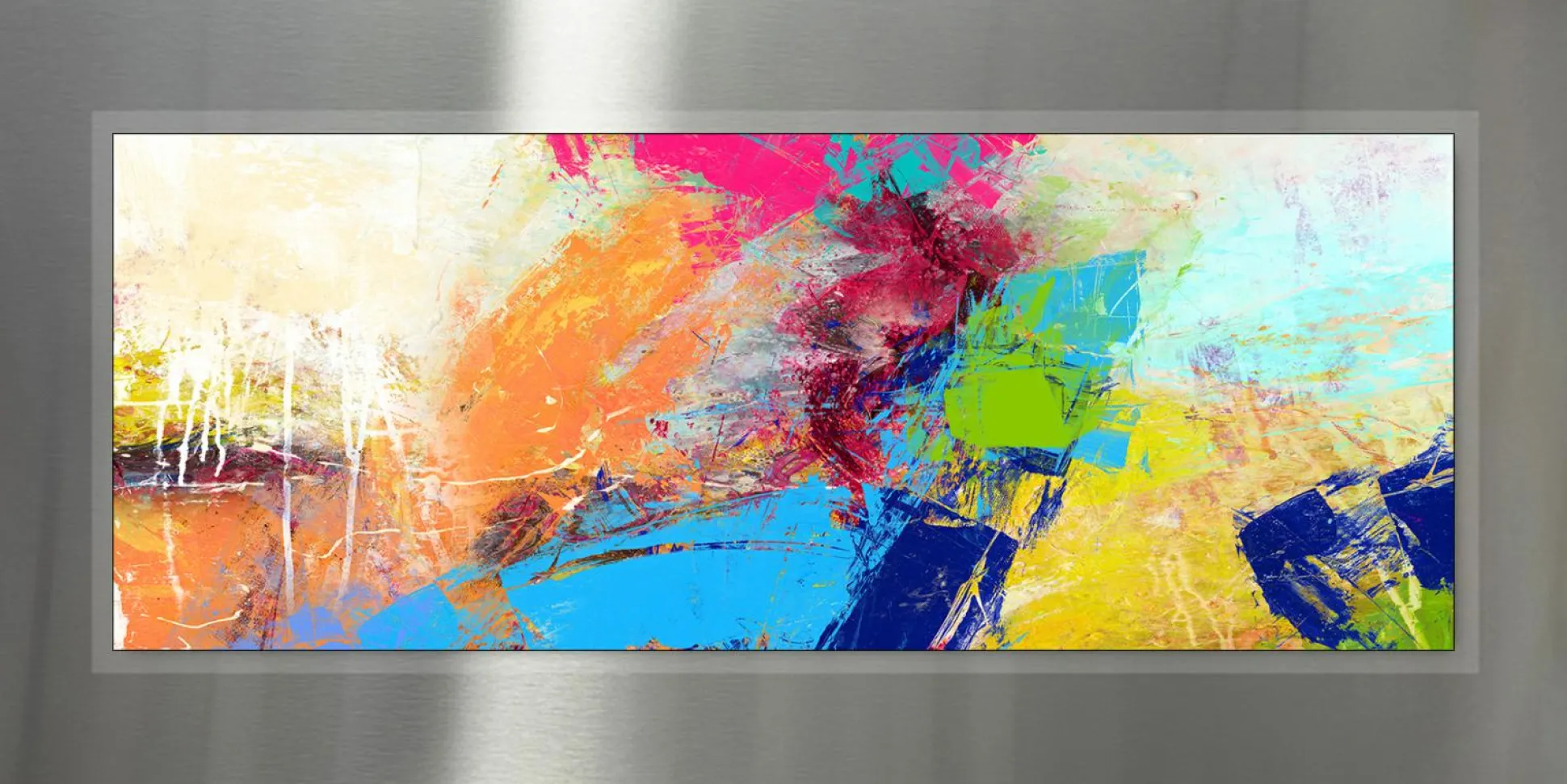 Aludibondbild COLORFUL WAY III