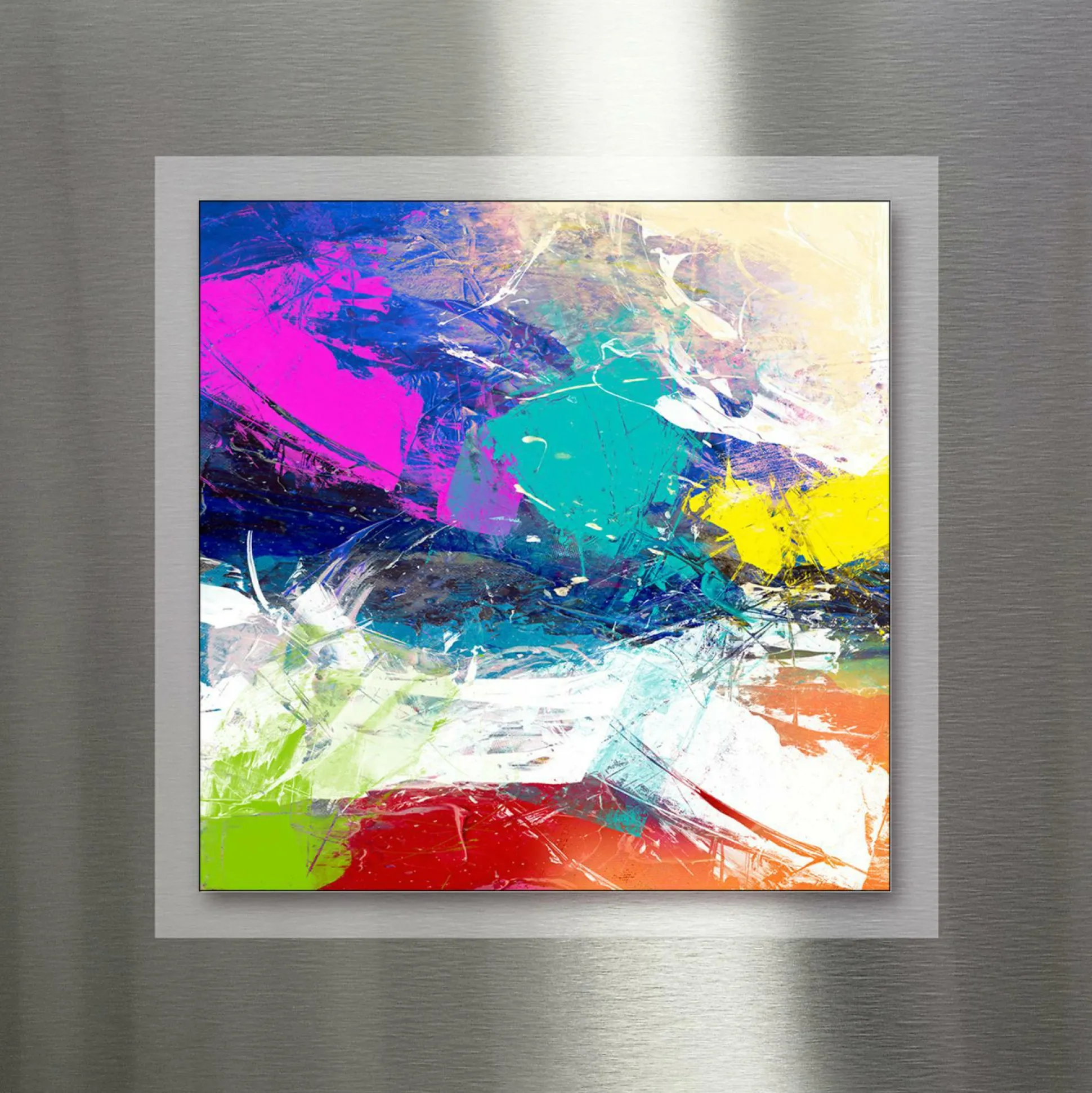 Aludibondbild COLORFUL WAY II
