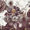 Aludibondbild DARK FLOWERS