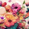 Aludibondbild FLOWERS XI