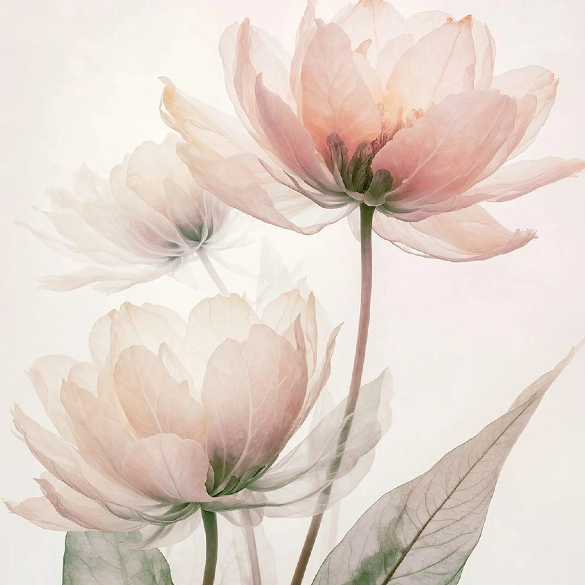 Aludibondbild FLOWERS XI