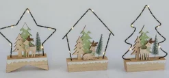 Aufsteller LED Winterwald