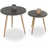 Beistelltisch 2-Set GOLDEN DRE