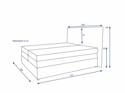 Boxspringbett HARPER WELU