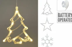 Christbaumschmuck Hänger Fensterbeleuchtung LED