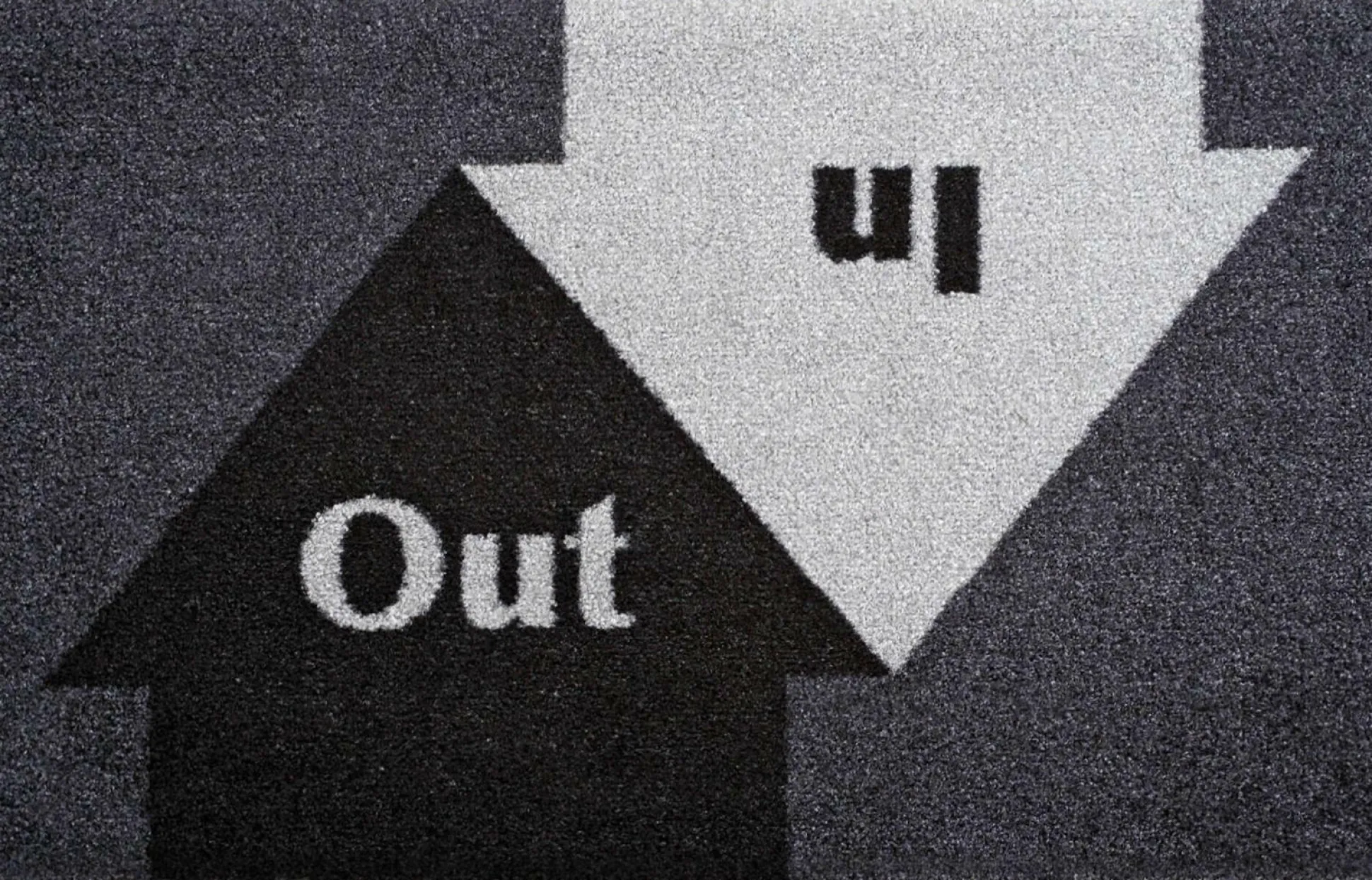 Fußmatte In & Out