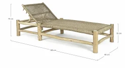 Gartenliege LAMPOK