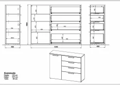 Highboard SUNNYVALE