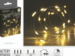 Lichterkette DRAHT 100 LED