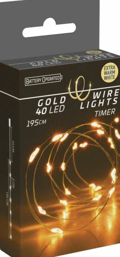Lichterkette DRAHT 40 LED