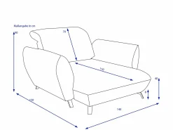 Loveseat PENELOPE