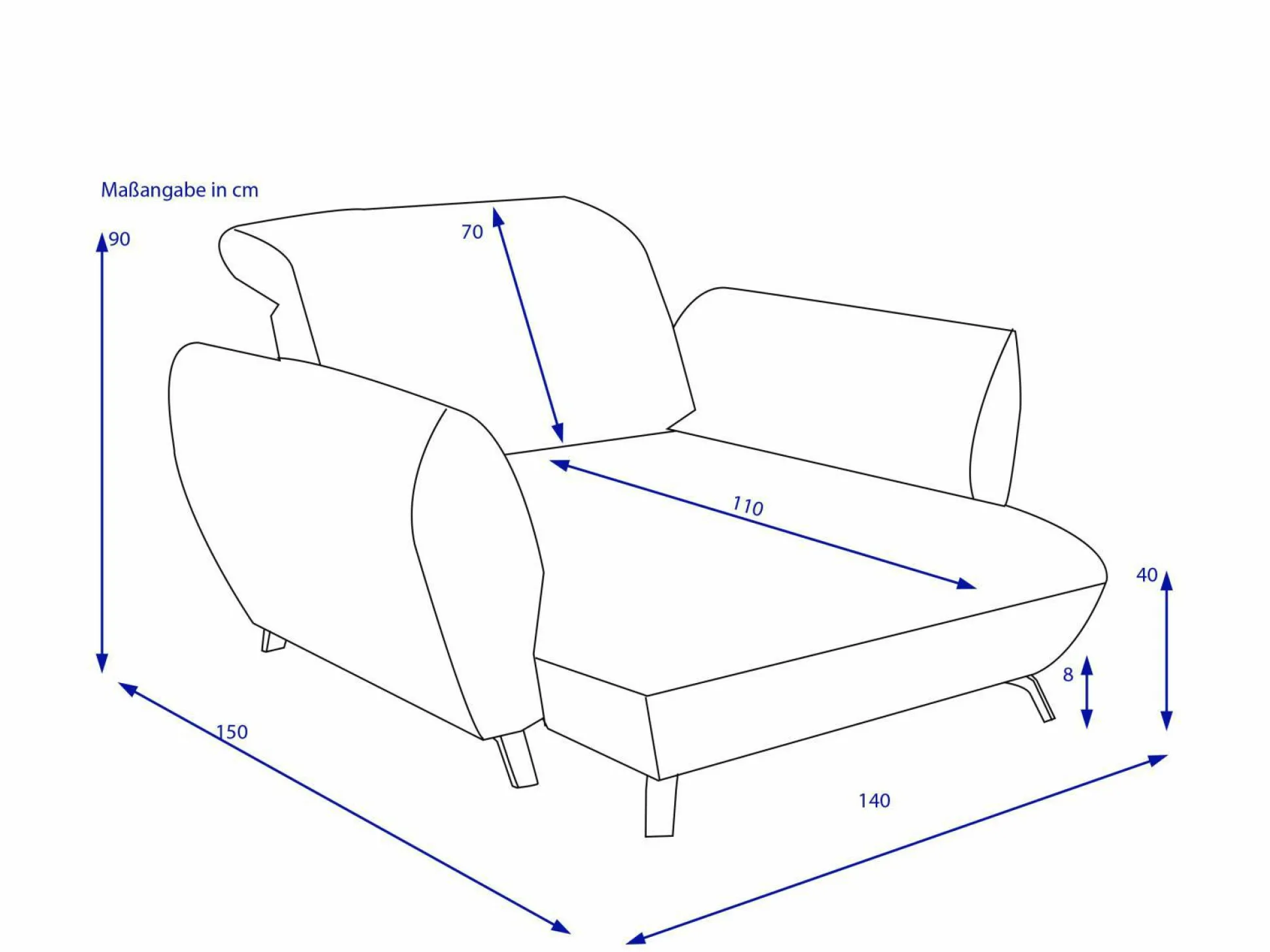 Loveseat PENELOPE