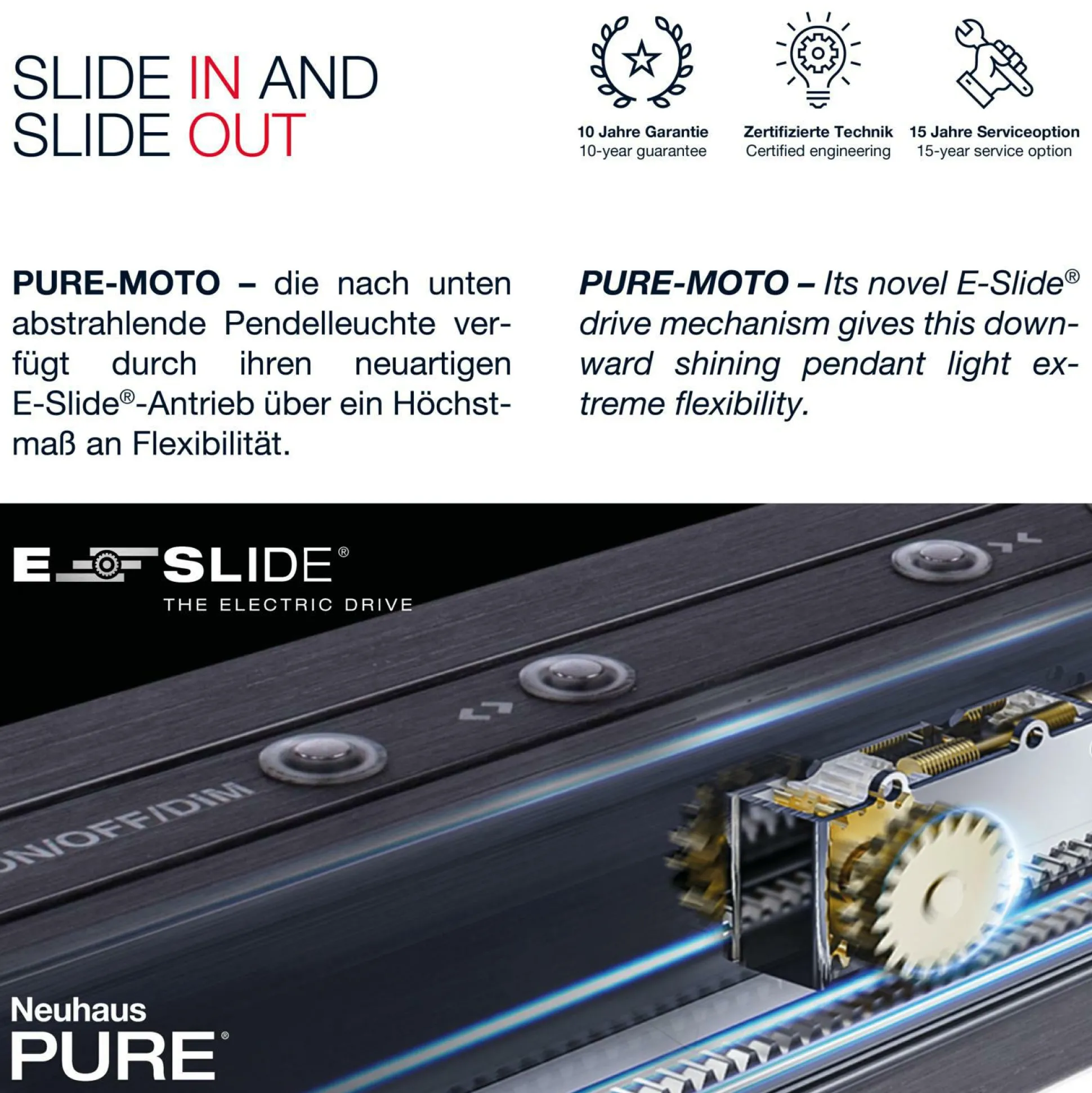Pendelleuchte PURE MOTO