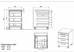 Rollcontainer PROFI 2.0