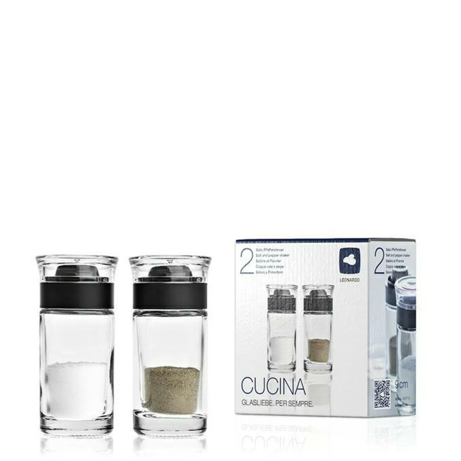 Salz-/Pfeffer-Set LEONARDO CUCINA