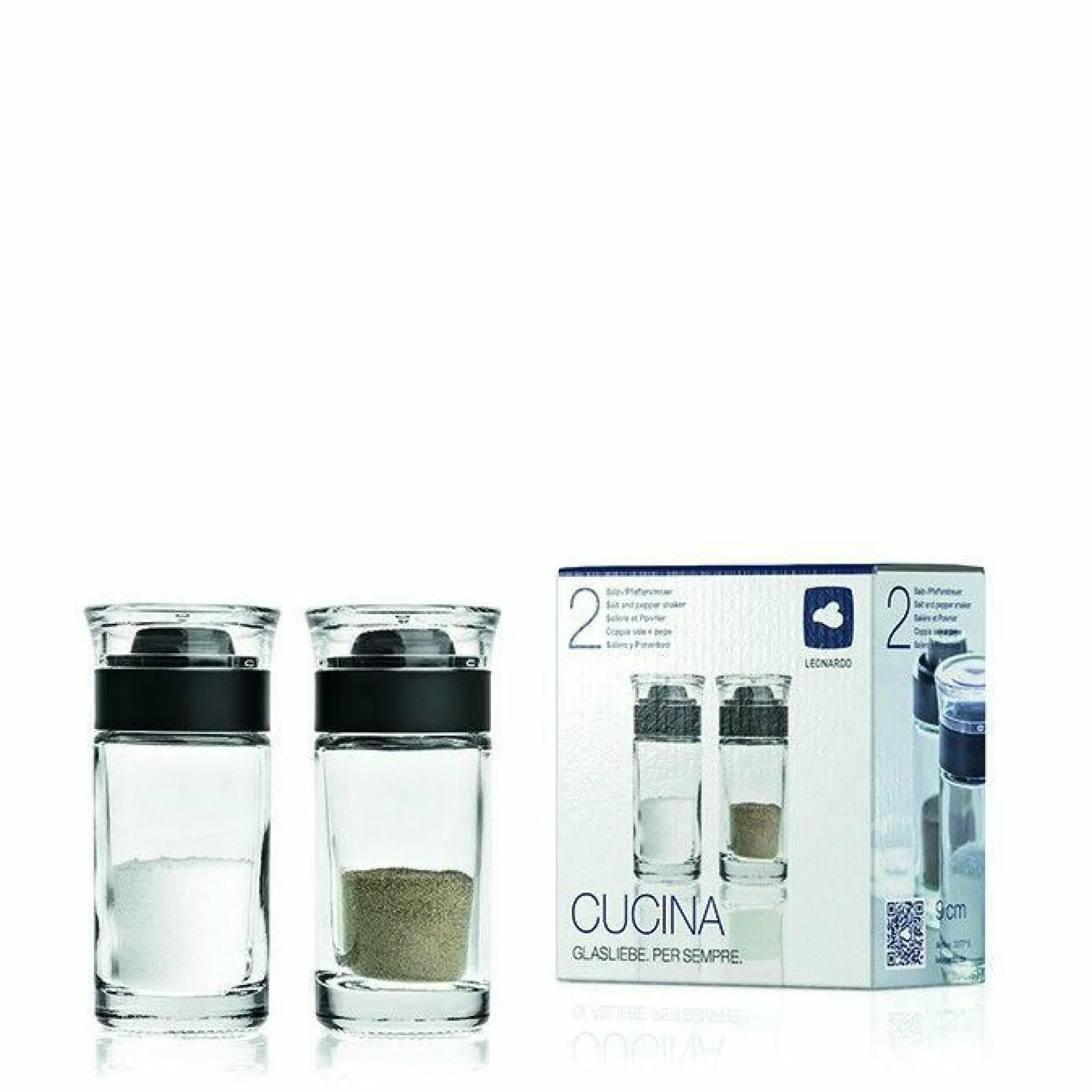 Salz-/Pfeffer-Set LEONARDO CUCINA