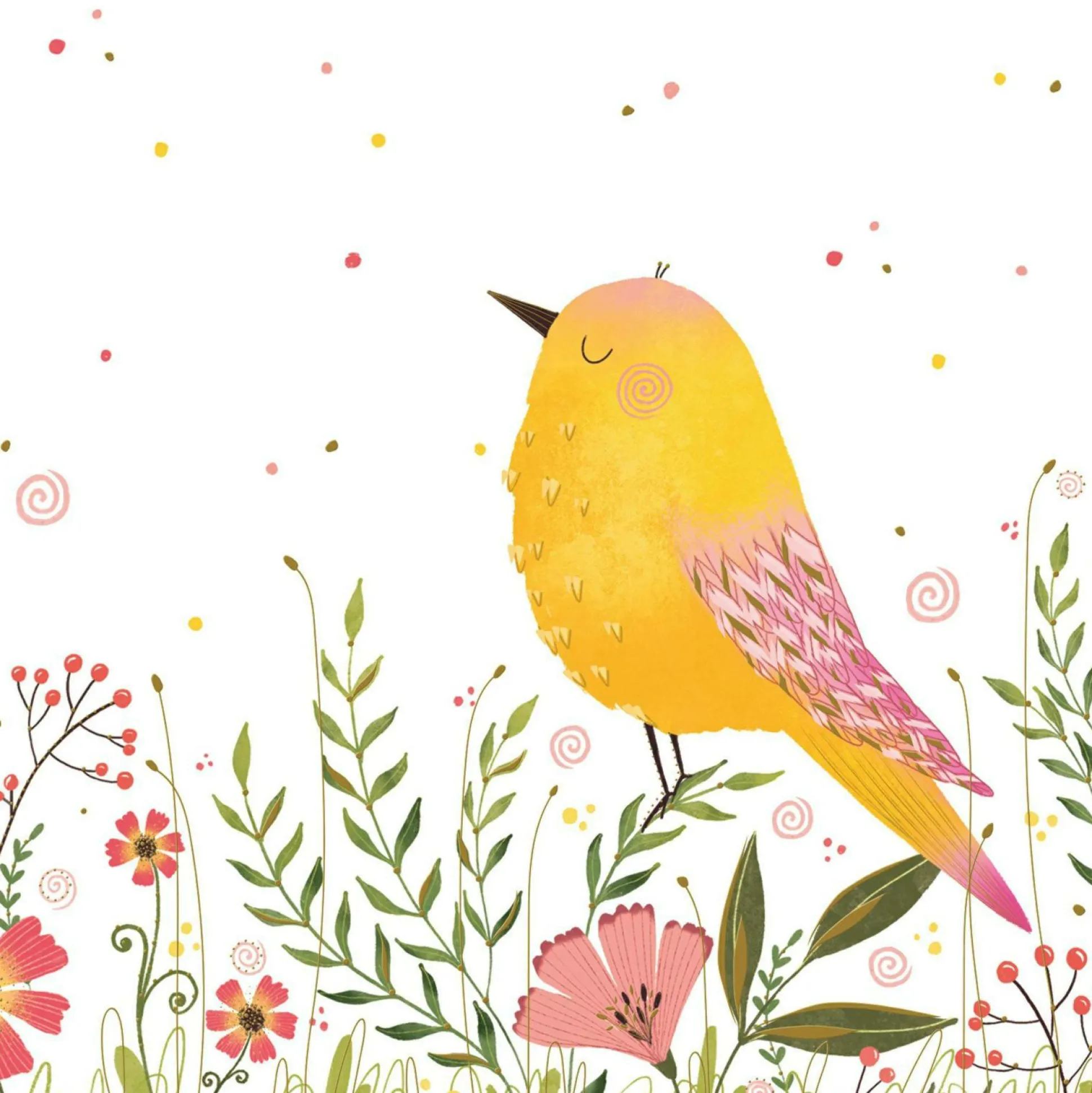 Servietten BIRD