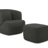 Sessel + Hocker ROLF BENZ 384