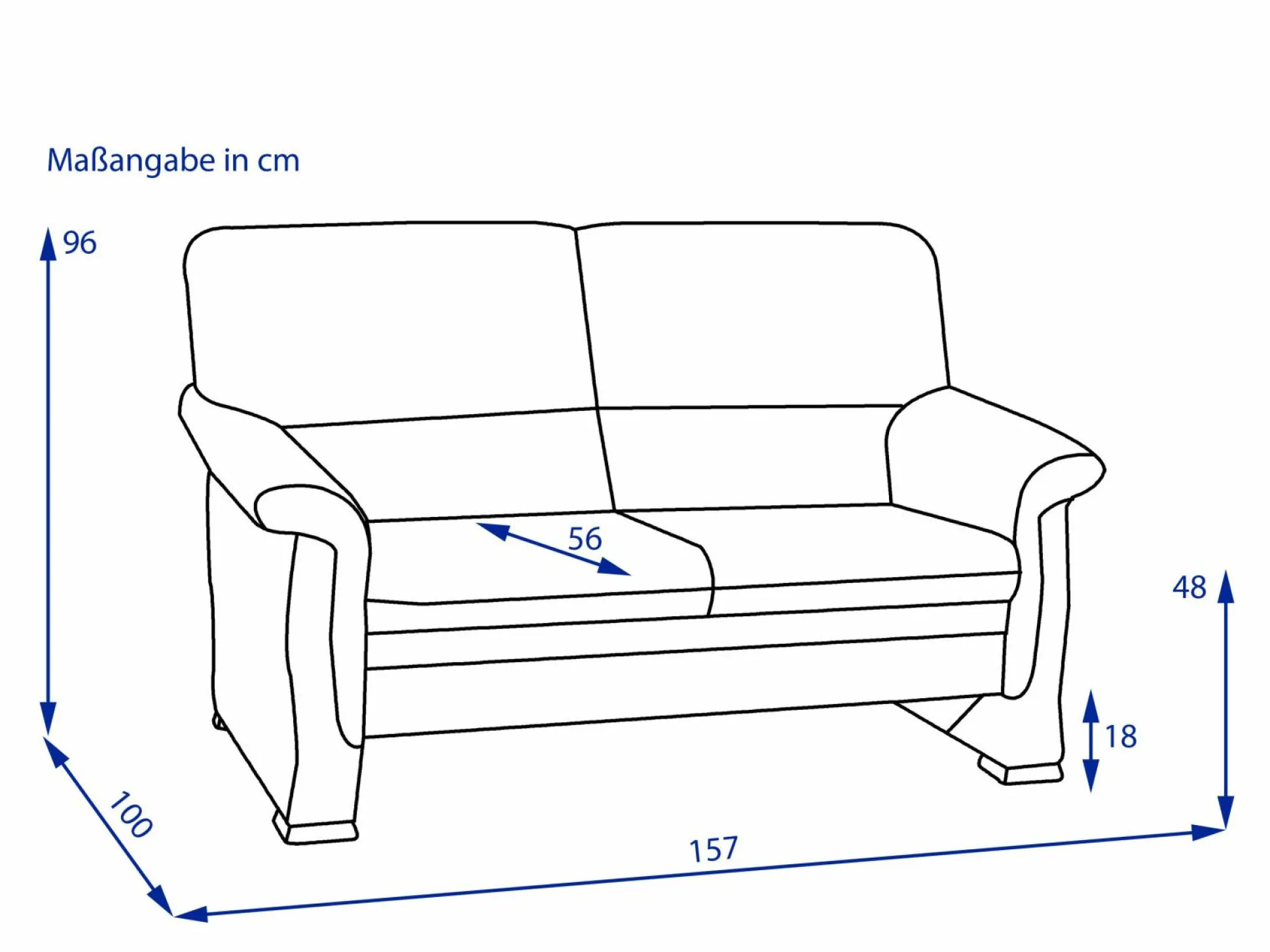 Sofa 2 Sitzer himolla NEUSTADT