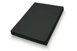 Spannbettlaken Jersey schwarz