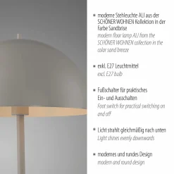 Stehleuchte SCHÖNER WOHNEN ALI