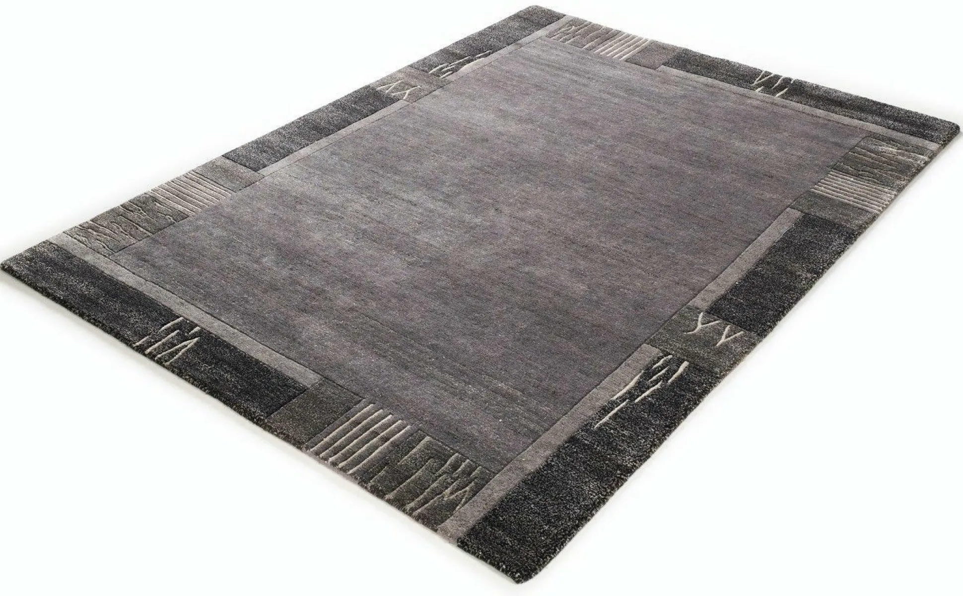 Teppich BARUM PL003 dk-grau