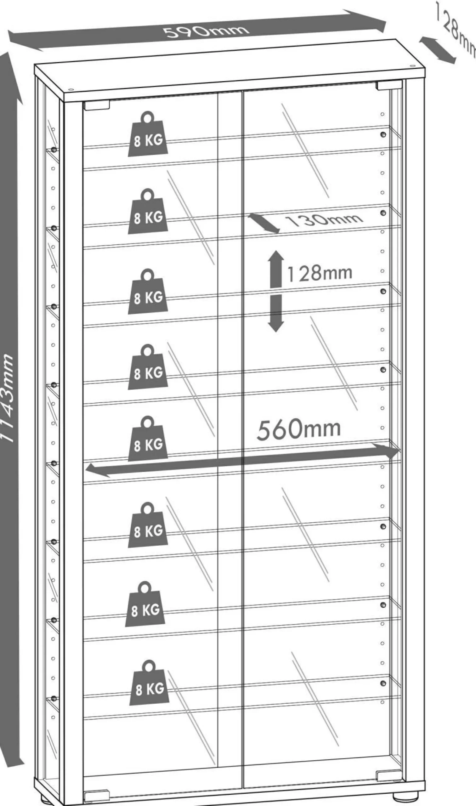 Vitrine LUMO