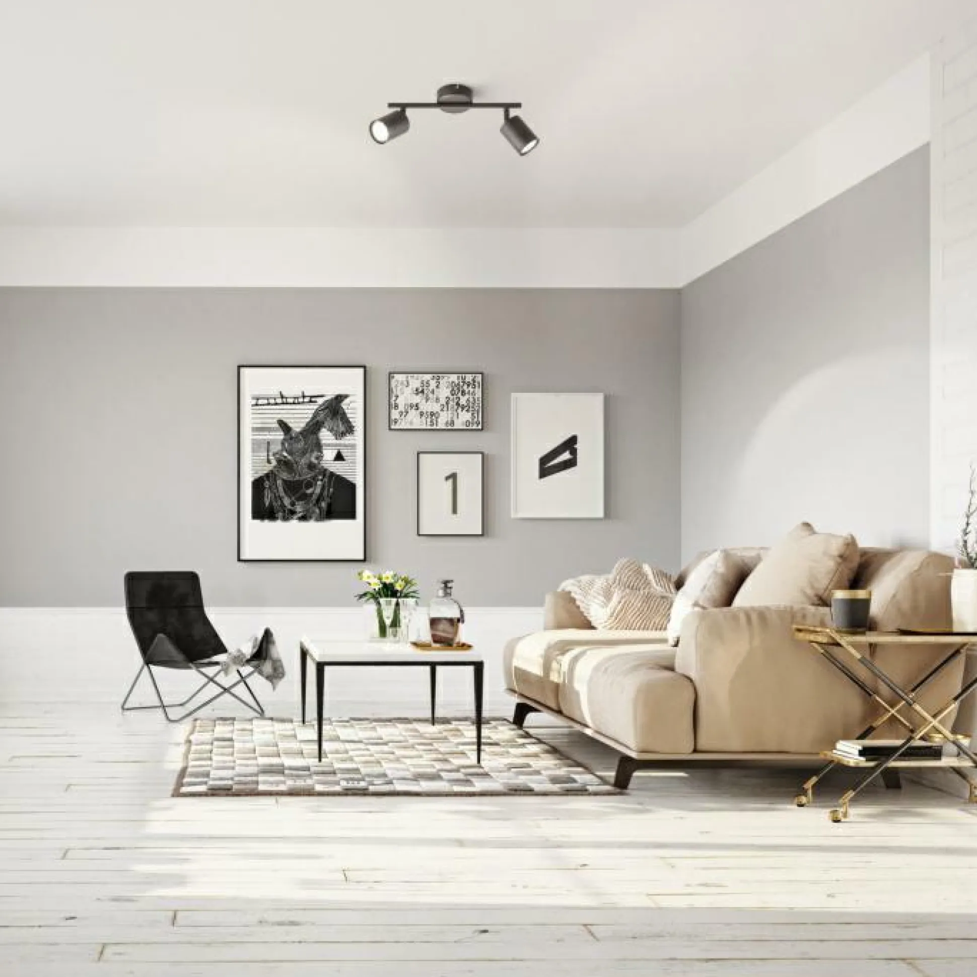 Wand-/Deckenspot VANO
