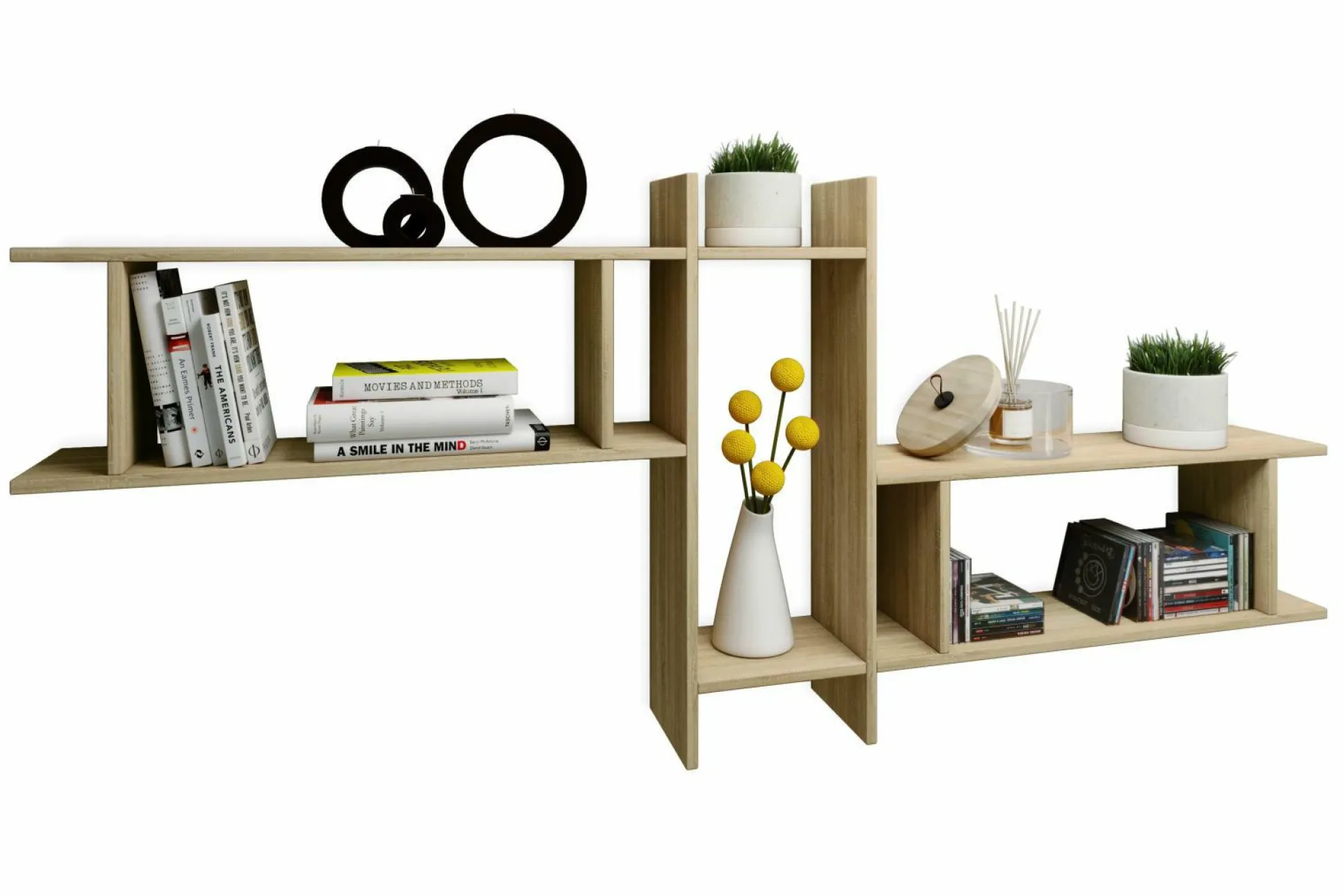 Wandregal-Set SIROLA Maxi