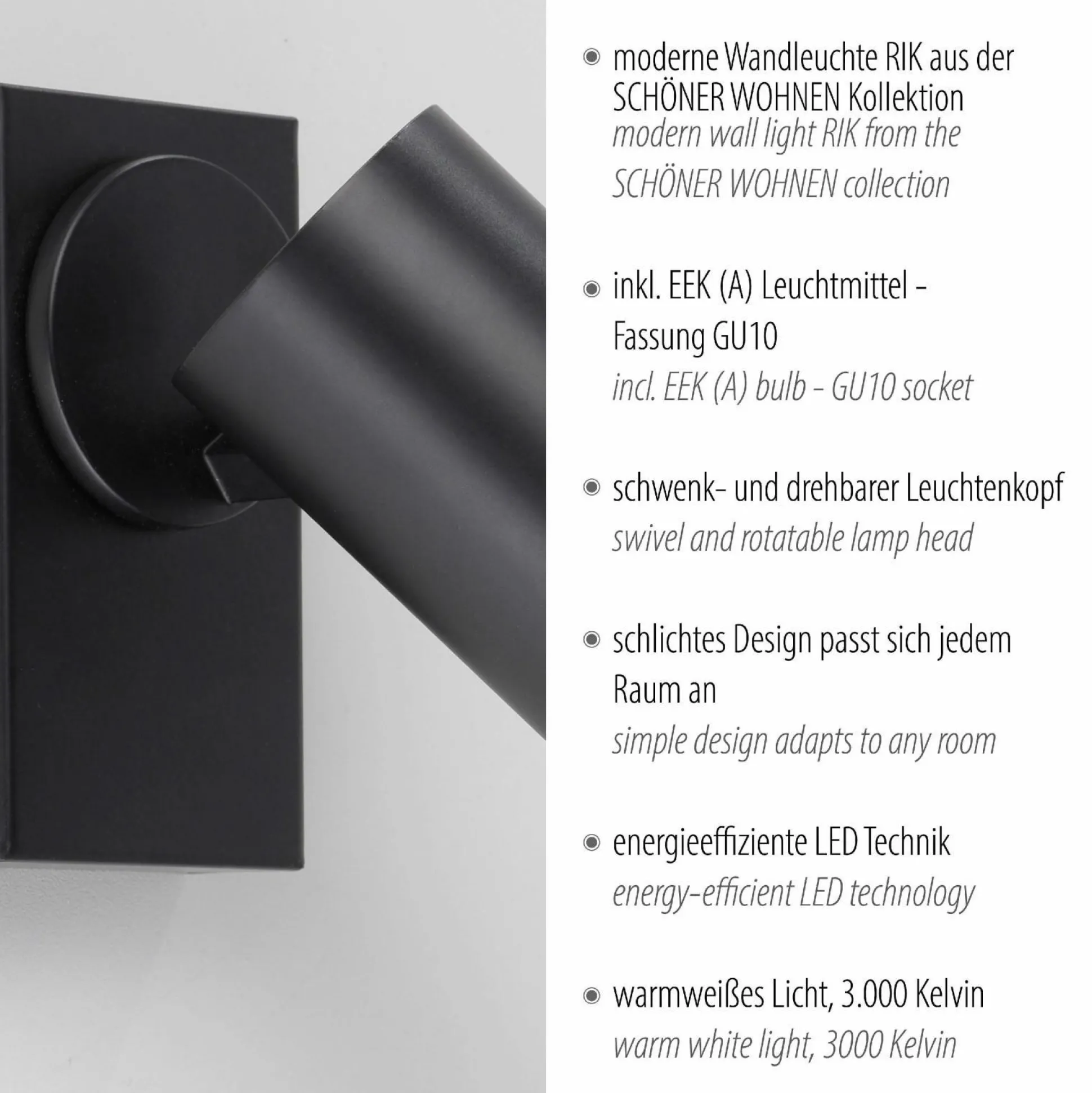 Wandspot SCHÖNER WOHNEN RIK