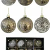 Weihnachtskugel GRAU