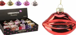 Weihnachtskugel LIPS