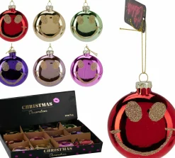 Weihnachtskugel SMILEY