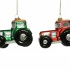 Weihnachtskugel Traktor