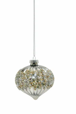 Weihnachtskugel Zwiebel PEARLS