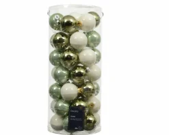 Weihnachtskugel-Box BIG GREEN MIX