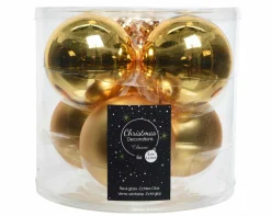 Weihnachtskugel-Box HELL GOLD