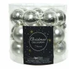Weihnachtskugel-Box SILBER