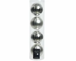 Weihnachtskugel-Box SILBER