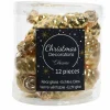 Weihnachtskugel-Box Zapfen HELL GOLD